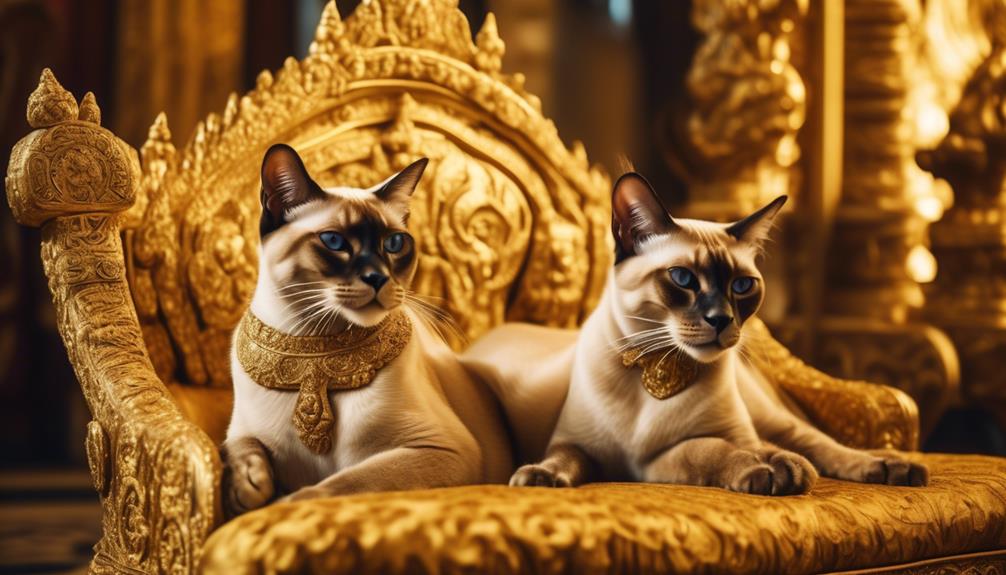 ancient thai royal siamese