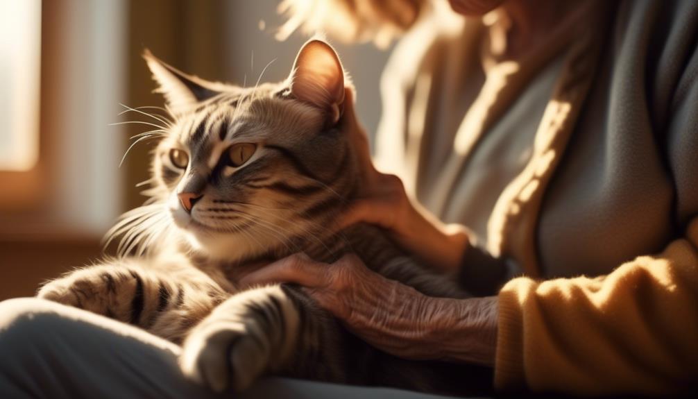 caring for elderly feline companions