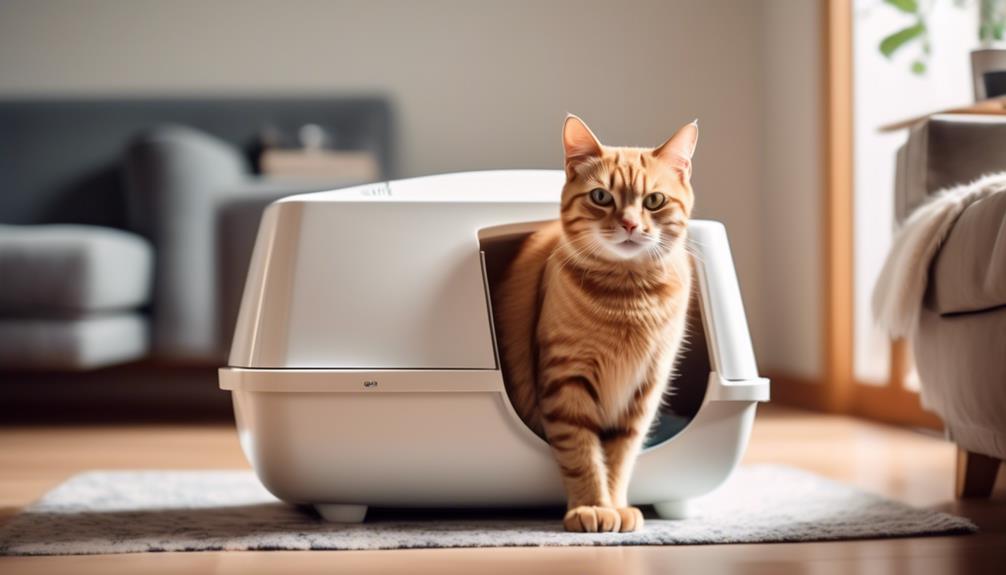 convenient and hygienic cat litter