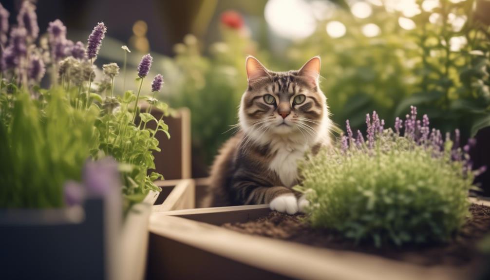 creating a feline friendly outdoor space