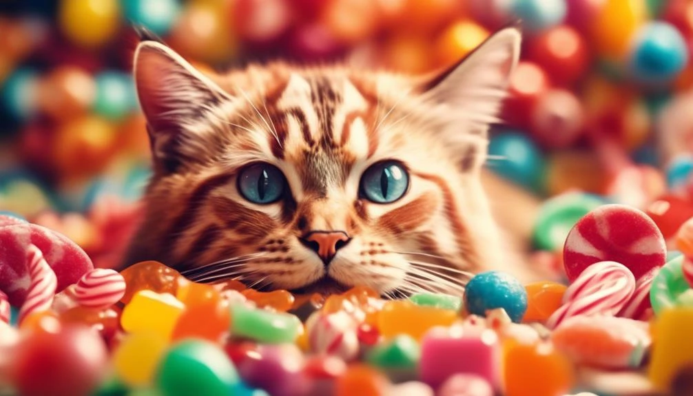 creative candy inspired cat names