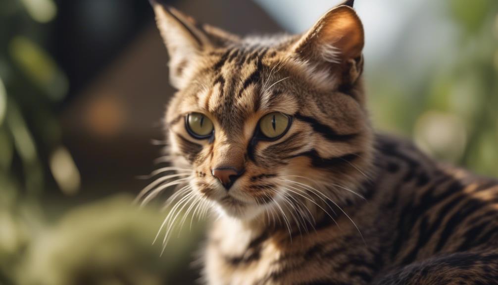 evolutionary shifts in domesticated cats