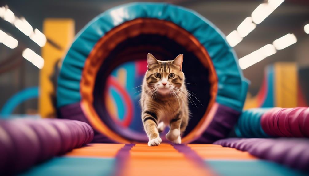 indoor cat agility courses