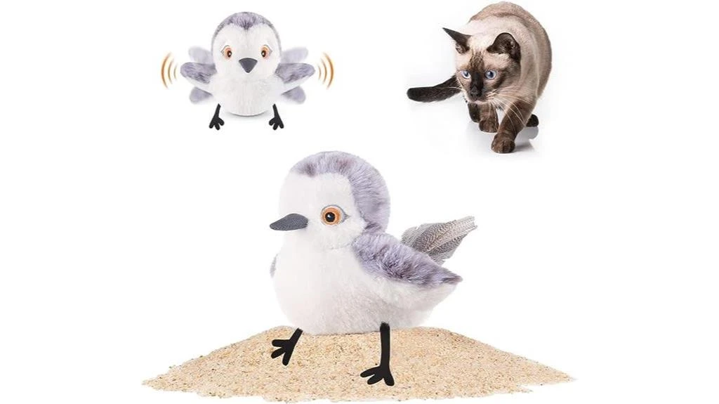 interactive flapping bird toy