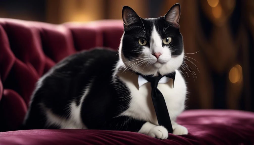 purrfect names for tuxedo cats
