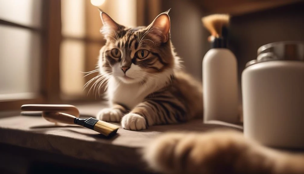shy cat grooming tips