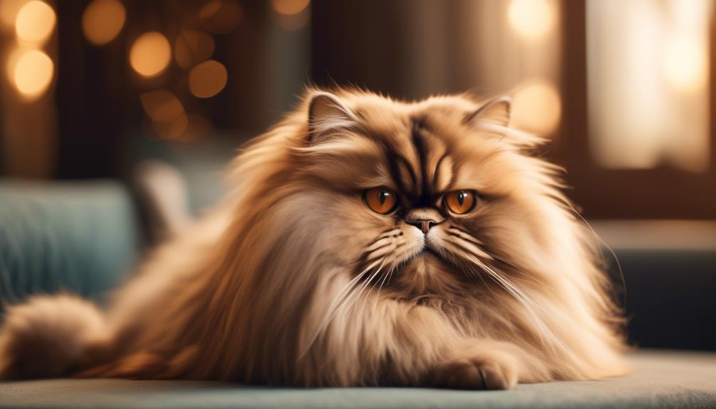 detailed persian cat description